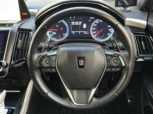 クラウンハイブリッド RSアドバンス モデリスタフルエアロ 全方位カメラ サンルーフ デジタルインナーミラー 純正メモリーナビ フルセグTV Bluetooth パワーシート シートヒーター エアーシート BSM HUD Qi充電(8枚目)