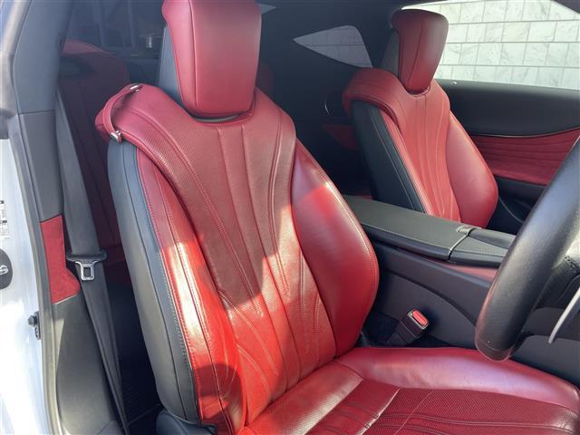 LC LC500h Lパッケージ サンルーフ 赤レザーシート 前後ドラーブレコーダー BSM Bluetooth バックカメラ フルセグTV 電動シート シートメモリー ベンチレーション レーダークルーズコントロール(22枚目)