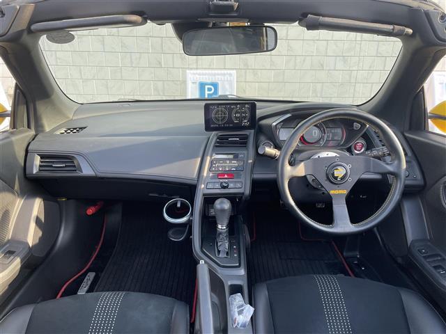 S660 α モデューロバンパー USB HDMI ETC バックカメラ MOMOステアリング 15インチアルミホイール アクティブリヤウィング スマートキー プッシュスタート オートエアコン パドルシフト(2枚目)