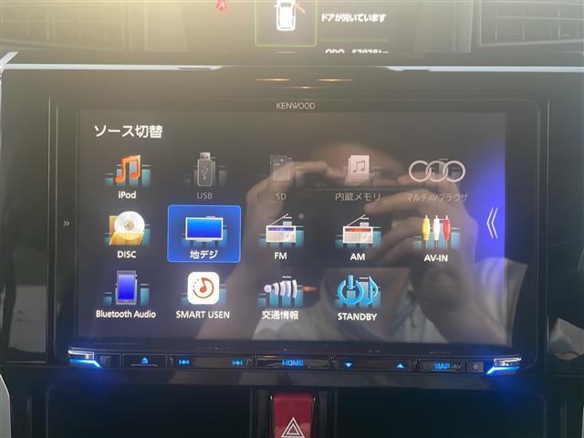 ルーミー カスタムＧ－Ｔ　ワンオーナー／両側電動スライドドア／衝突軽減ブレーキ／社外ナビ／バックカメラ／フルセグＴＶ／アイドリングストップ／プッシュスタート／スペアキー／コーナーセンサー／ＥＴＣ／ＬＥＤヘッドライト（3枚目）