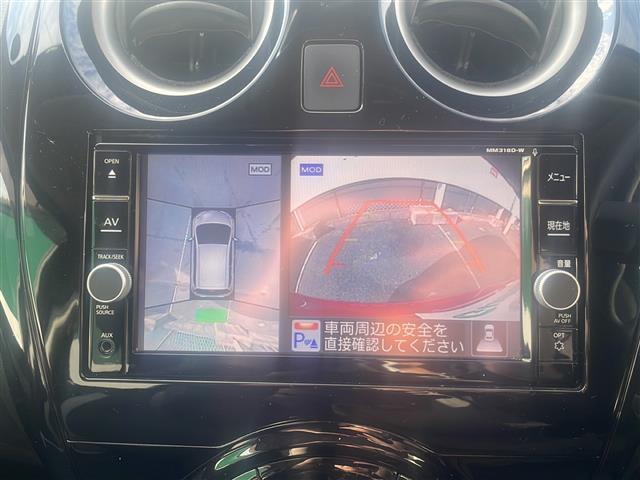 ノート e-パワー X 360°セーフティアシスト 純正ナビ フルセグ/BT/SD/iPod/AUX/CD/DVD/FM/AM アラウンドビューモニター バックカメラ デジタルインナーミラー オートライト 積込み冬タイヤ(5枚目)