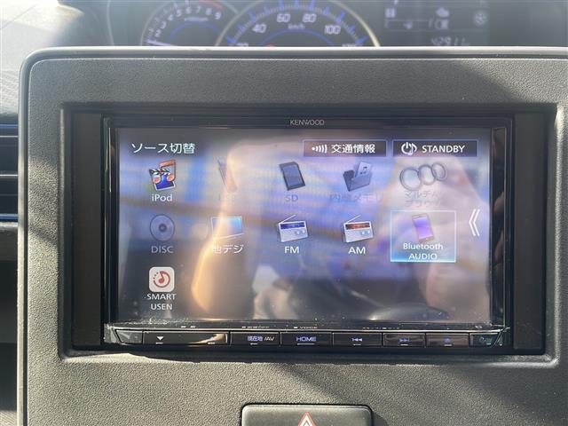 ワゴンＲ ハイブリッドＦＺ　スズキセーフティサポート　社外ナビ　フルセグＴＶ／ＳＤ／ＣＤ／ＤＶＤ／ＢＴ／ｉＰｏｄ／ＦＭ／ＡＭ　バックカメラ　ＥＴＣ　Ｄ席シートヒーター　アイドリングストップ　オートライト　コーナーセンサー（5枚目）