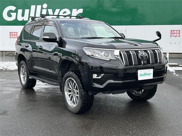 ランドクルーザープラド TX トヨタセーフティ 社外ナビ フルセグ/CD/DVD/SD/USB/BT/HDMI バックカメラ ビルトインETC サンルーフ ルーフレール コーナーセンサー 寒冷地仕様 積込みスタッドレスタイヤ(29枚目)