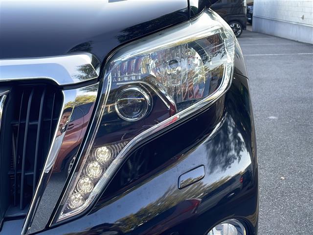 ランドクルーザープラド ＴＺ　ＬＥＤ　ＳＤナビ　バックカメラ　フルセグＴＶ　フリップダウン　クルーズコントロール　ＥＴＣ　シートカバー　ヘッドライトウォッシャー　ルーフレール　ウッドコンビハンドル　ＵＳＢ　スマートキー（35枚目）
