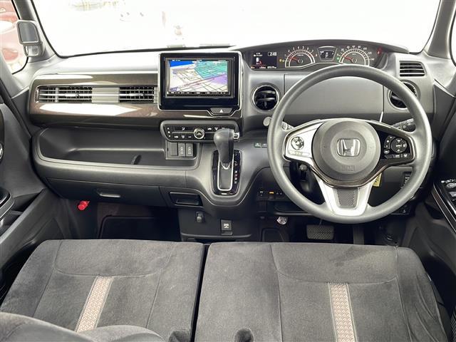 Ｎ－ＢＯＸカスタム Ｇ・Ｌホンダセンシング　ＨＤＤナビ　バックカメラ　フルセグＴＶ　ＤＶＤ　ＣＤ　Ｂｌｕｅｔｏｏｔｈ　ＥＴＣ　パワースライドドア　スマートキー　スペアキー　フロアマット　ドアバイザー　ターンミラー　新車保証書　取扱説明書（22枚目）