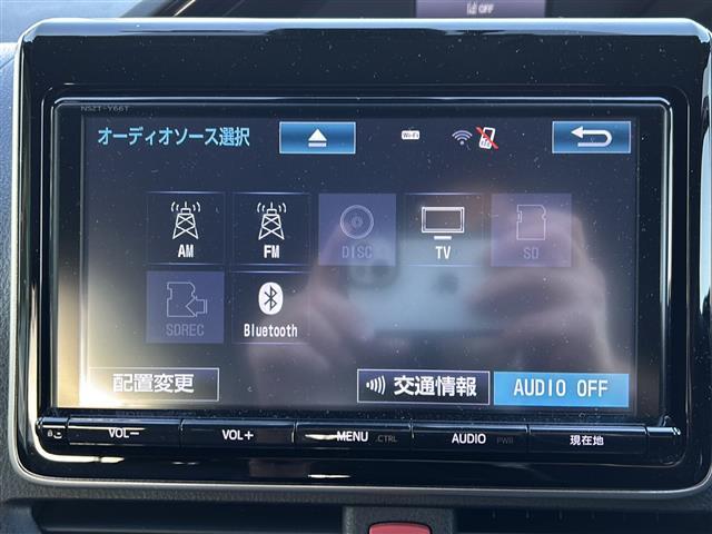 エスクァイア ハイブリッドＧｉ　ワンオーナー純正ＳＤナビ（ＮＳＺＴ－Ｙ６６Ｔ）フルセグＴＶＡＭ／ＦＭ、ＣＤ／ＤＶＤＢｌｕｅｔｏｏｔｈＥＴＣドライブレコーダーＬＥＤヘッドランプ（ハイ・ロービーム、オートレベリング機能付）（6枚目）