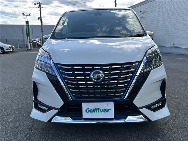 セレナ e-パワー ハイウェイスターV プロパイロット 純正9型ナビ フルセグ CD DVD Bluray 全方位モニター 両側電動スライドドア オプションフロントエアロ ドラレコ BSM 車高調 寒冷地 禁煙車(39枚目)