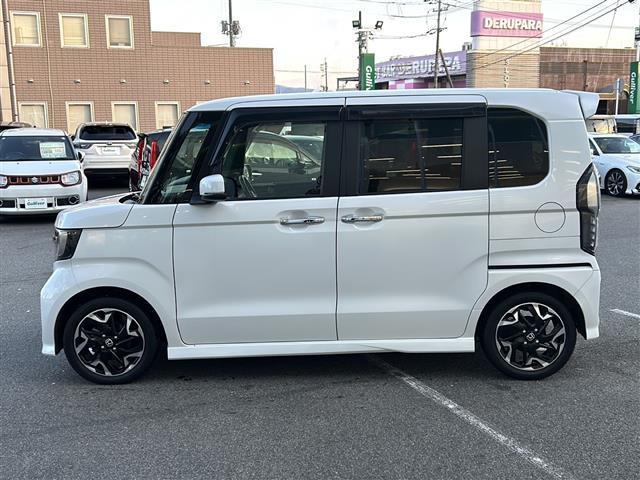 N-BOXカスタム G・Lターボホンダセンシング ホンダセンシング Gathers8型ナビ フルセグ Bluetooth CD DVD 両側電動スライドドア ターボ ビルトインETC ドライブレコーダー LEDヘッドライト オートライト(38枚目)