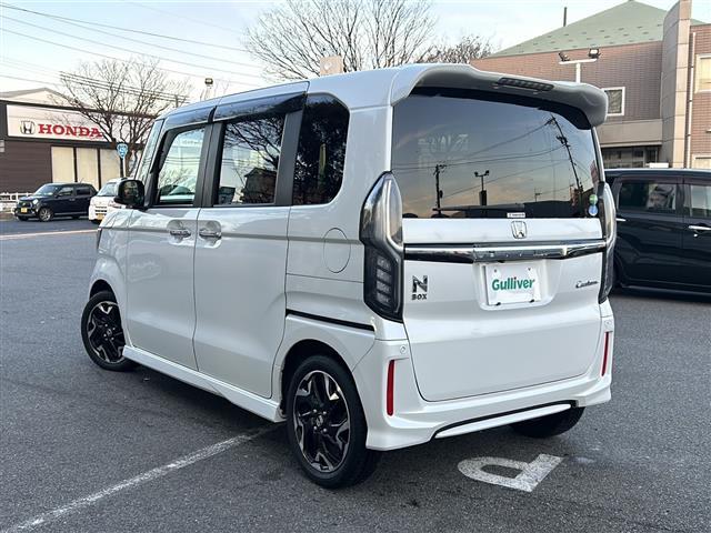 N-BOXカスタム G・Lターボホンダセンシング ホンダセンシング Gathers8型ナビ フルセグ Bluetooth CD DVD 両側電動スライドドア ターボ ビルトインETC ドライブレコーダー LEDヘッドライト オートライト(43枚目)