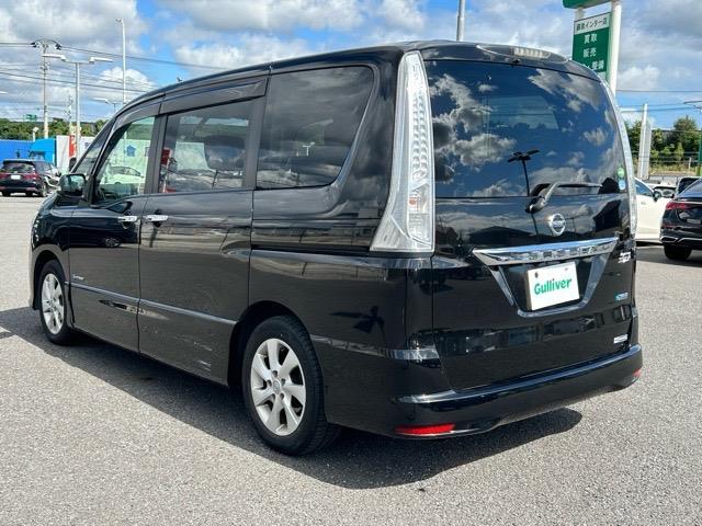 セレナ ハイウェイスター　Ｓ－ハイブリッド　Ｖセレクション　純正ナビ　Ｂｌｕｅｔｏｏｔｈ　フルセグ　バックカメラ　ＣＤ　ＤＶＤ　ＥＴＣ　純正フロアマット　衝突軽減システム　盗難防止機能　純正１６インチＡＷ　社外スタッドレス１５インチＡＷ車載　ドアバイザー（35枚目）