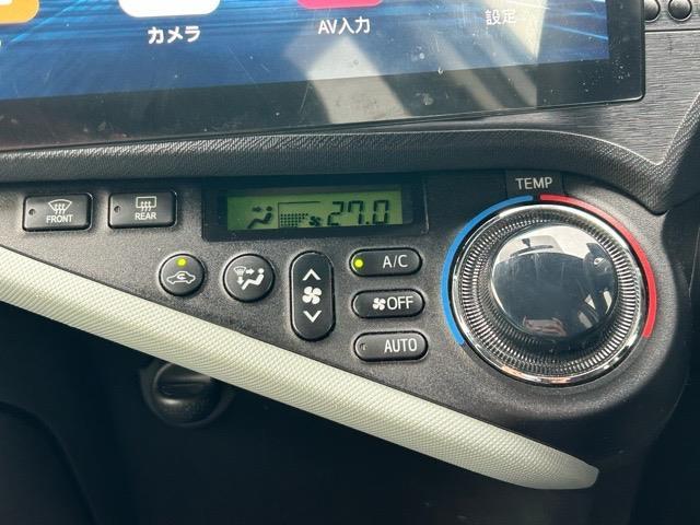 アクア S 社外ディスプレイオーディオ Bluetooth Apple Carplay ETC バックカメラ 1列目シートヒーター 横滑り防止装置 盗難防止装置 Wエアバック オートライト ウィンカーミラー(15枚目)