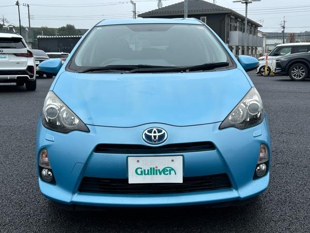 アクア S 純正ナビ ワンセグTV Bluetooth CD バックカメラ スタッドレスタイヤ 盗難防止装置 オートライト ヘッドライトウォッシャー ステアリングスイッチ ウィンカーミラー(32枚目)