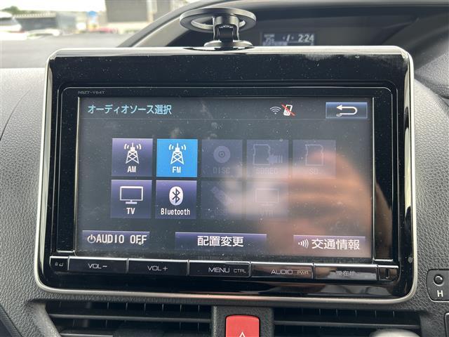 ヴォクシー ZS 純正ナビ(AM/FM/BT/CD) フルセグTV バックカメラ 両側パワースライド 横滑り防止装置 ビルトインETC プッシュスタート スペアキー×1 LEDオートライト 純正16インチアルミホイール(13枚目)