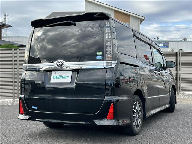 ヴォクシー ZS 純正ナビ(AM/FM/BT/CD) フルセグTV バックカメラ 両側パワースライド 横滑り防止装置 ビルトインETC プッシュスタート スペアキー×1 LEDオートライト 純正16インチアルミホイール(39枚目)