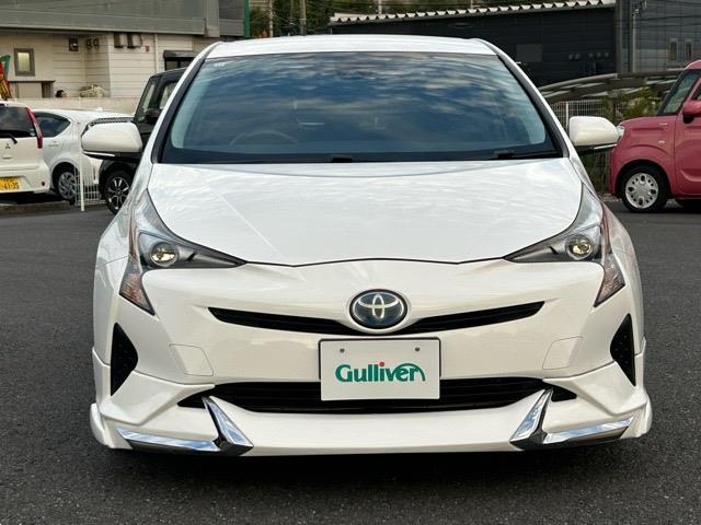 プリウス Ｅ　純正ナビ　Ｂｌｕｅｔｏｏｔｈ　ワンセグＴＶ　バックカメラ　ＥＴＣ　ドライブレコーダー　社外エアロ　プリクラッシュセーフティ　レーンディパーチャアラート　オートハイビーム　クルーズコントロール（33枚目）