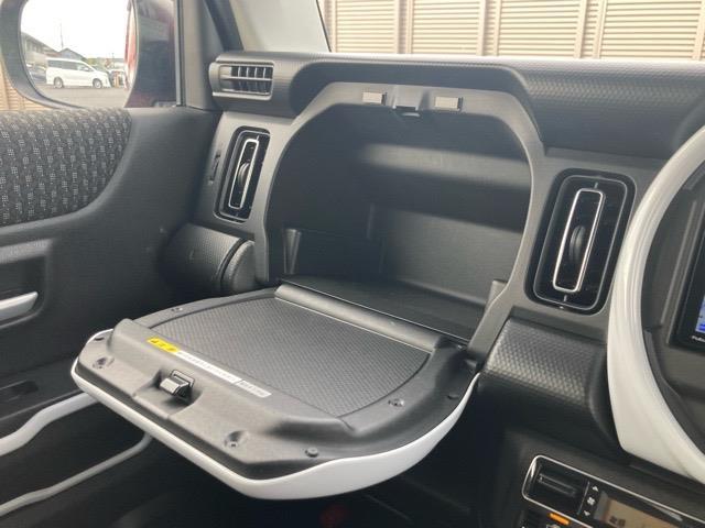 ハスラー ハイブリッドX 禁煙車 社外ナビ フルセグTV CD DVD Bluetooth ETC 衝突被害軽減ブレーキ 車線逸脱警報 前席シートヒーター ステアリングスイッチ プッシュスタート スマートキー スペアキー(17枚目)