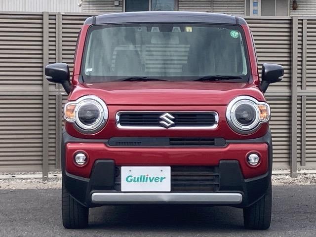 ハスラー ハイブリッドX 禁煙車 社外ナビ フルセグTV CD DVD Bluetooth ETC 衝突被害軽減ブレーキ 車線逸脱警報 前席シートヒーター ステアリングスイッチ プッシュスタート スマートキー スペアキー(28枚目)