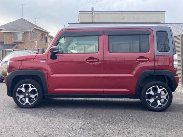 ハスラー ハイブリッドX 禁煙車 社外ナビ フルセグTV CD DVD Bluetooth ETC 衝突被害軽減ブレーキ 車線逸脱警報 前席シートヒーター ステアリングスイッチ プッシュスタート スマートキー スペアキー(29枚目)