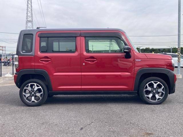 ハスラー ハイブリッドX 禁煙車 社外ナビ フルセグTV CD DVD Bluetooth ETC 衝突被害軽減ブレーキ 車線逸脱警報 前席シートヒーター ステアリングスイッチ プッシュスタート スマートキー スペアキー(30枚目)