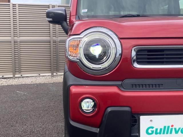 ハスラー ハイブリッドX 禁煙車 社外ナビ フルセグTV CD DVD Bluetooth ETC 衝突被害軽減ブレーキ 車線逸脱警報 前席シートヒーター ステアリングスイッチ プッシュスタート スマートキー スペアキー(34枚目)