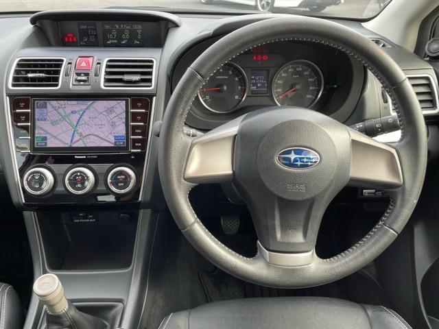 インプレッサスポーツ 1.6i-L ワンオーナー 純正ナビ(Panasonic,CN-LR7000)(CD,DVD,フルセグTV、SD)ビルトインETC ドライブレコーダー 運転席助手席シートヒーター 純正フロントエアロ スマートキー(3枚目)