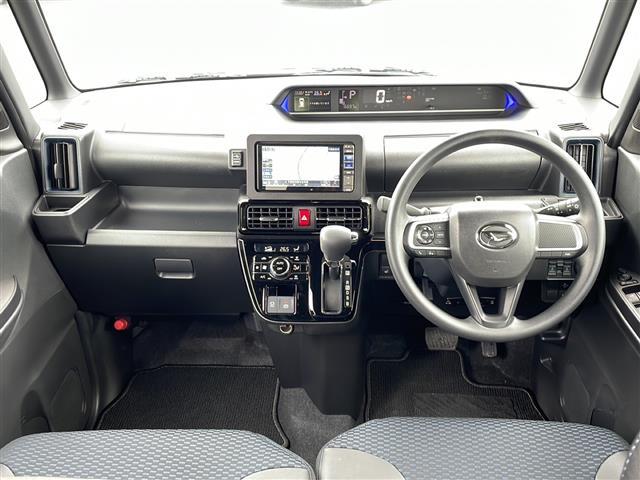 タント カスタムX 純正ナビ(CD、DVD、SD、USB、HDMI、Bluetooth)フルセグTV、前方ドラレコ、レーンキープコントロール、コーナーセンサー、運転席助手席シートヒーター、スマートキー、バックモニター(2枚目)