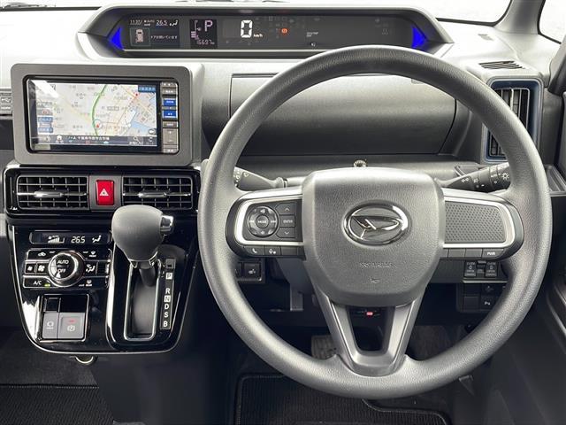 タント カスタムX 純正ナビ(CD、DVD、SD、USB、HDMI、Bluetooth)フルセグTV、前方ドラレコ、レーンキープコントロール、コーナーセンサー、運転席助手席シートヒーター、スマートキー、バックモニター(4枚目)