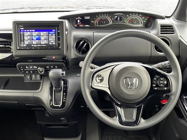 N-BOXカスタム L 純正ナビ(CD、SD、Bluetooth、USB、HDMI)フルセグTV、ETC、全方位ドラレコ、片側パワースライドドア、レーンキープアシスト、オートクルーズコントロール、スマートキー、スペアキー(3枚目)