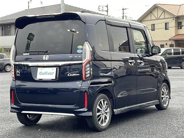 N-BOXカスタム L 純正ナビ(CD、SD、Bluetooth、USB、HDMI)フルセグTV、ETC、全方位ドラレコ、片側パワースライドドア、レーンキープアシスト、オートクルーズコントロール、スマートキー、スペアキー(36枚目)