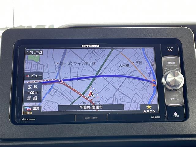 タント Ｘターボ　社外ナビ　ＣＤ　ＴＶ　片側パワースライドドア　ロングスライドシート　衝突回避支援機能　踏み間違い防止機能　盗難防止装置　横滑り防止装置　オートライト　プッシュスタート（12枚目）