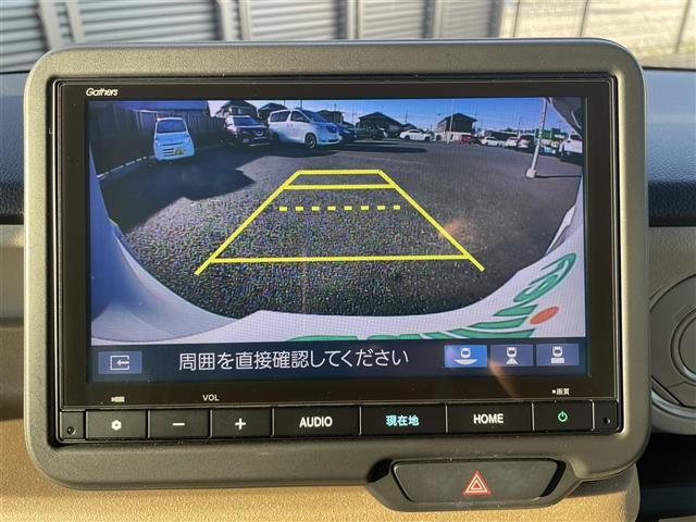 Ｎ－ＢＯＸ ベースグレード　ワンオーナー　純正メーカーＨＤＤナビ（ＢＬＵＥＴＯＯＴＨ機能付き　フルセグＴＶ）追従式クルーズコントロール　バックカメラ　両側パワースライドドア　シートヒーター　車線逸脱防止機能　衝突被害軽減ブレーキ（3枚目）