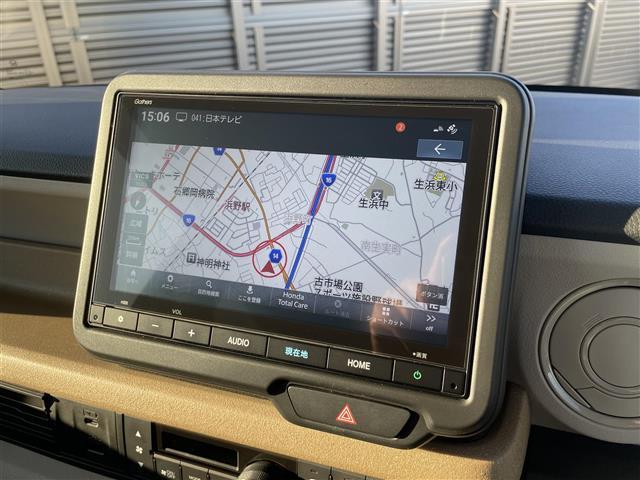 Ｎ－ＢＯＸ ベースグレード　ワンオーナー　純正メーカーＨＤＤナビ（ＢＬＵＥＴＯＯＴＨ機能付き　フルセグＴＶ）追従式クルーズコントロール　バックカメラ　両側パワースライドドア　シートヒーター　車線逸脱防止機能　衝突被害軽減ブレーキ（7枚目）
