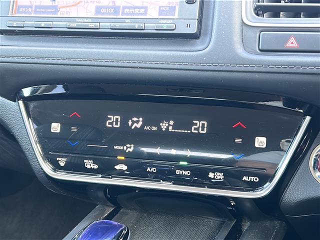 ヴェゼル ハイブリッドＺ・ホンダセンシング　純正ナビ　フルセグＴＶ　ＣＤ、ＤＶＤ、ＳＤ、ＵＳＢ、Ｂｌｕｅｔｏｏｔｈ　ＥＴＣ　ドライブレコーダー　前席シートヒーター　スポーツモード　デジタルルームミラー　純正アルミホイール　レーンキープアシスト（13枚目）