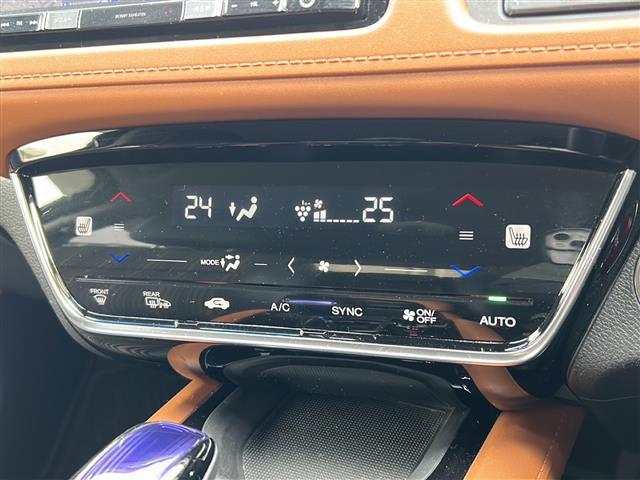 ヴェゼル ハイブリッドＺ・ホンダセンシング　社外ナビ　フルセグＴＶ　ＣＤ、ＤＶＤ、ＳＤ、ＵＳＢ、Ｂｌｕｅｔｏｏｔｈ　ワンオーナー　ＥＴＣ　ドライブレコーダー　ハーフレザー　クルーズコントロール　スポーツモード　スペアキー　レーンキープアシスト（9枚目）