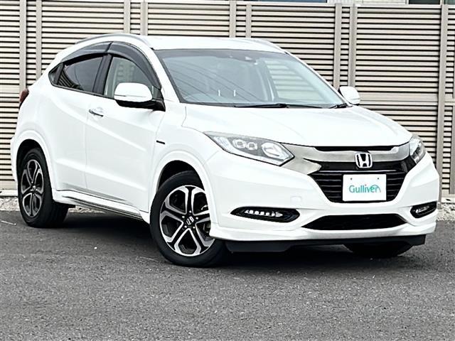 ヴェゼル ハイブリッドＺ・ホンダセンシング　社外ナビ　フルセグＴＶ　ＣＤ、ＤＶＤ、ＳＤ、ＵＳＢ、Ｂｌｕｅｔｏｏｔｈ　ワンオーナー　ＥＴＣ　ドライブレコーダー　ハーフレザー　クルーズコントロール　スポーツモード　スペアキー　レーンキープアシスト（37枚目）