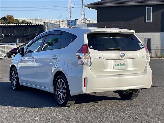 プリウスアルファ Ｓ　アルパイン９インチナビ　フルセグＴＶ　Ｂｌｕｅｔｏｏｔｈ　ＣＤ／ＤＶＤ　ＨＤＭＩ　バックカメラ　前後コーナーセンサー　ビルトインＥＴＣ　横滑り防止装置　盗難防止装置　オートライト（35枚目）