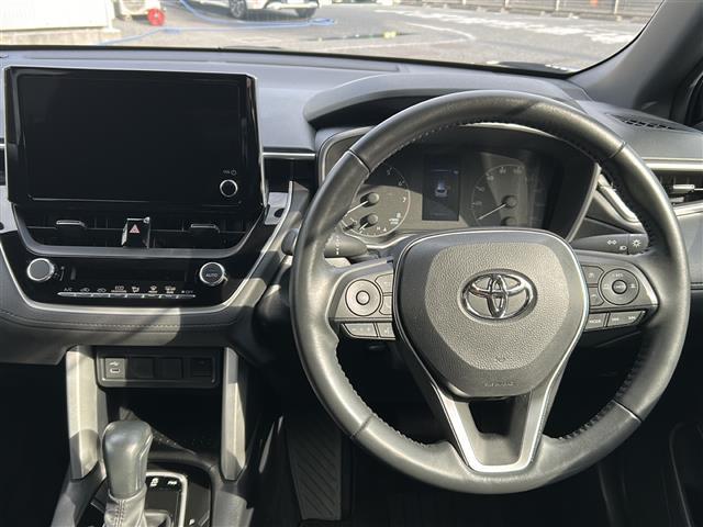 カローラクロス Ｇ　トヨタ純正ナヒ゛フルセク゛ＴＶ，ＣＤ，ＡＭ／ＦＭラシ゛オ　レータ゛ークルース゛コントロール　レーンテ゛ィハ゜ーチャーアラート　フ゜リクラッシュセーフティシステム　ヒ゛ルトインＥＴＣ（3枚目）