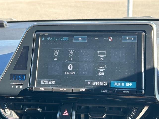 C-HR S LEDエディション 禁煙車 ワンオーナー 純正ナビ フルセグテレビ Bluetooth接続 HDMI ETC2.0 バックカメラ レーダークルーズコントロール クリアランスソナー レーンキープアシスト(14枚目)