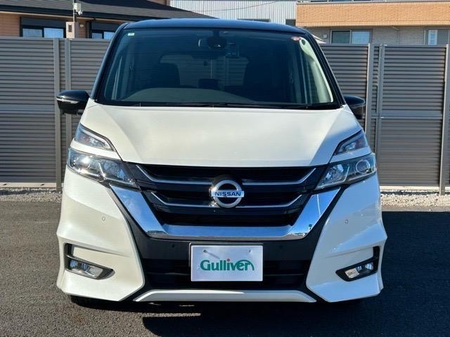 セレナ ハイウェイスター Vセレクション 純正ナビ CD DVD Bluetooth フルセグTV ETC 前後ドライブレコーダー アラウンドビューモニター エマージェンシーブレーキ パーキングアシスト 車線逸脱警報 ふらつき警報(33枚目)