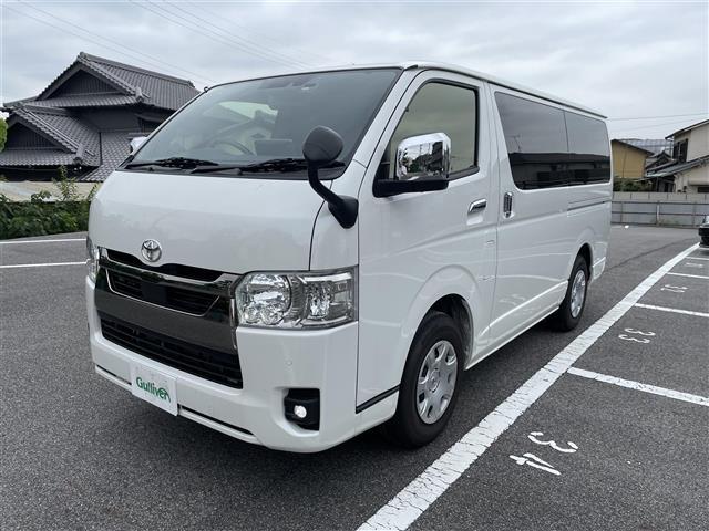 ハイエースバン ロングスーパーＧＬ　ダークプライムＳ　アルパインフローティングメモリナビゲーション　地デジＴＶ　ＣＤ／ＤＶＤ／Ｂｌｕｅｔｏｏｔｈ　パノラミックビューモニター　デジタルインナーミラー　両側パワースライドドア　フリップダウンモニター（15枚目）