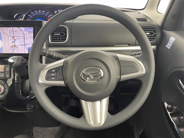 タント カスタムＸ　トップエディションＳＡ　衝突軽減ブレーキ　純正ナビ／ＴＶ　Ｂｌｕｅｔｏｏｔｈ　ＤＶＤ　バックカメラ　片側パワースライドドア　ステアリングスイッチ　オートライト　スマートキー　プッシュスタート　ハーフレザーシート　電格ミラー（4枚目）