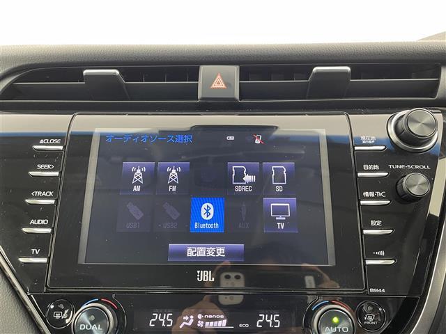 カムリ Ｇレザーパッケージ　ワンオーナ　モデリスタエアロ　純正ナビ　フルセグ　ＤＶＤ　Ｂｌｕｅｔｏｏｔｈ　プリクラッシュセーフティー　ヘッドアップディスプレイ　レザーシート　パワーシート　オートブレーキホールド　ビルトインＥＴＣ（11枚目）