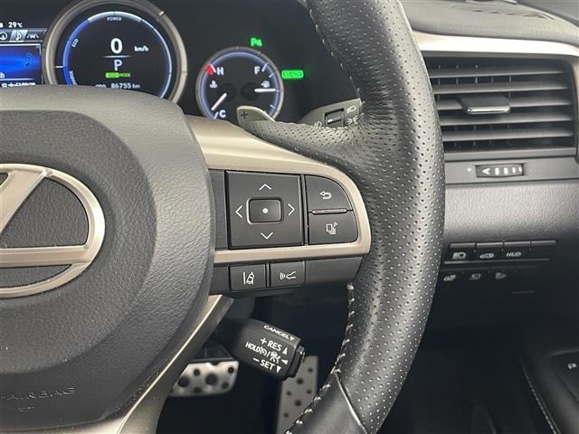 ＲＸ ＲＸ４５０ｈ　Ｆスポーツ　ＴＲＤエアロ／純ナビ／３眼ＬＥＤ／レクサスセーフティー／ムーンルーフ／全方位カメラ／黒革シート／パワーシート／ステアリングヒーター／電動ステアリング／シートポジションメモリー／シートベンチレーション（6枚目）