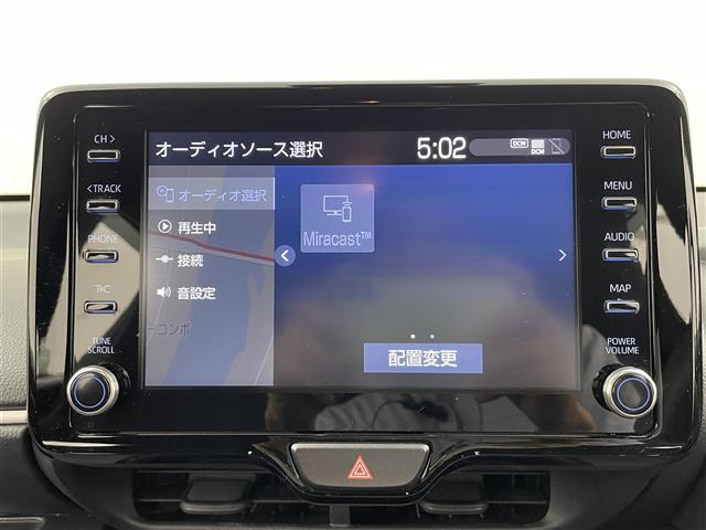 ヤリス ハイブリッドＧ　純正ディスプレイオーディオ　トヨタセーフティーセンス　レーダークルーズコントロール　パノラミックビューモニター　前後ドライブレコーダー　ビルトインＥＴＣ　オートハイビーム　プリクラッシュセーフティー（11枚目）