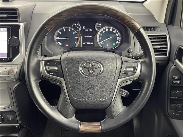 ランドクルーザープラド TX Lパッケージ サンルーフ ドライブレコーダー ビルトインETC フルセグTV 前席パワーシート 前席シートヒーター・エアシート レザーシート トヨタセーフティセンス(7枚目)