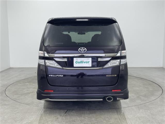 ヴェルファイア ２．４Ｚ　ゴールデンアイズＩＩ　ワンオーナー／純正ＨＤＤナビ／モデリスタ／サンルーフ／後部座席モニター／電動リアゲート／両側パワスラ／コーナーセンサー／１００Ｖ充電／ＭＴモード／クルコン／バックカメラ／純正アルミホイル（37枚目）