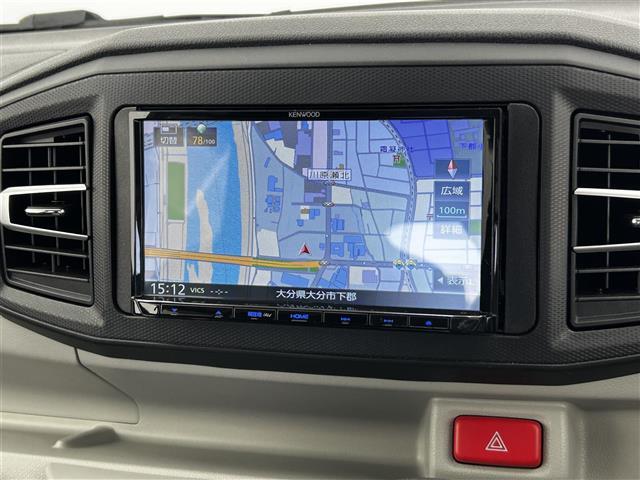 ミライース Ｇ　リミテッドＳＡＩＩＩ　社外メモリナビ（ＣＤ／ＤＶＤ／ＢＴ／フルセグ）　バックカメラ　スマートキー　プッシュスタート　ＥＴＣ　電格ミラー　オートライト　オートハイビーム　ＬＥＤヘッドライト　純正１４インチＡＷ（4枚目）