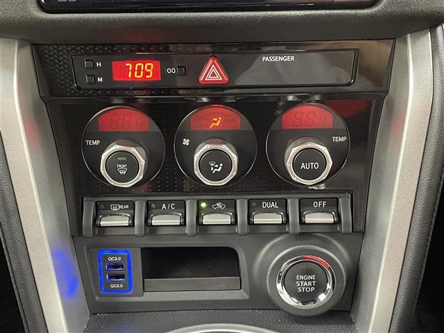 86 GTリミテッド AT車 純正ナビ ワンセグTV BT対応 Bカメラ プッシュスタート スマートキー ETC クルーズコントロール 前後ドライブレコーダー オートライト LEDヘッドライト 純正AW(15枚目)