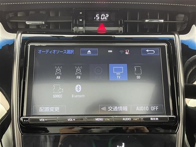 ハリアー エレガンス GRスポーツ 純正ナビ Bluetooth フルセグ CD DVD パノラマルーフ ドライブレコーダー ハーフレザーシート オートブレーキホールド パワーシート ビルトインETC バックカメラ 追従走行(10枚目)
