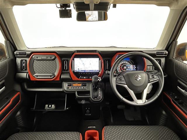 ハスラー ハイブリッドＸターボ　純正ナビ　全方位カメラ　ドラレコ前後　フルセグ　シートヒーター　パドルシフト　衝突軽減ブレーキ　レーダークルーズ　レーンキープ　ａｐｐｌｅｃａｒｐｌａｙ　ａｎｄｒｏｉｄａｕｔｏ　ＥＴＣ（2枚目）